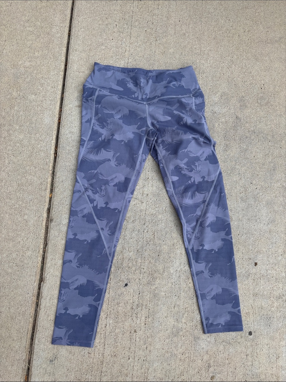Women’s Grey Active Leggings - High Waist